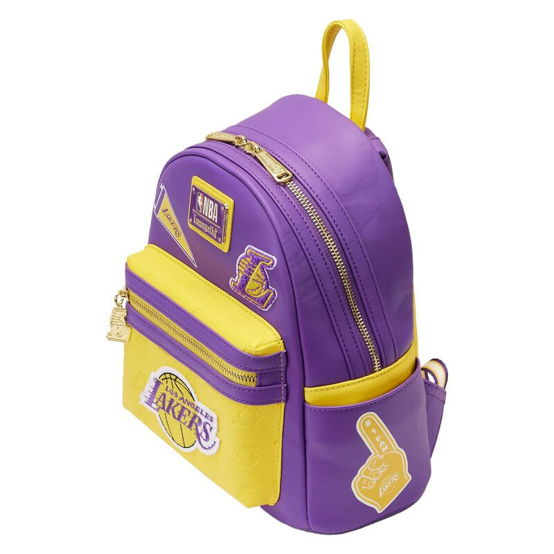 Рюкзак Loungefly NBA Los Angeles Lakers Patch Icons 0976