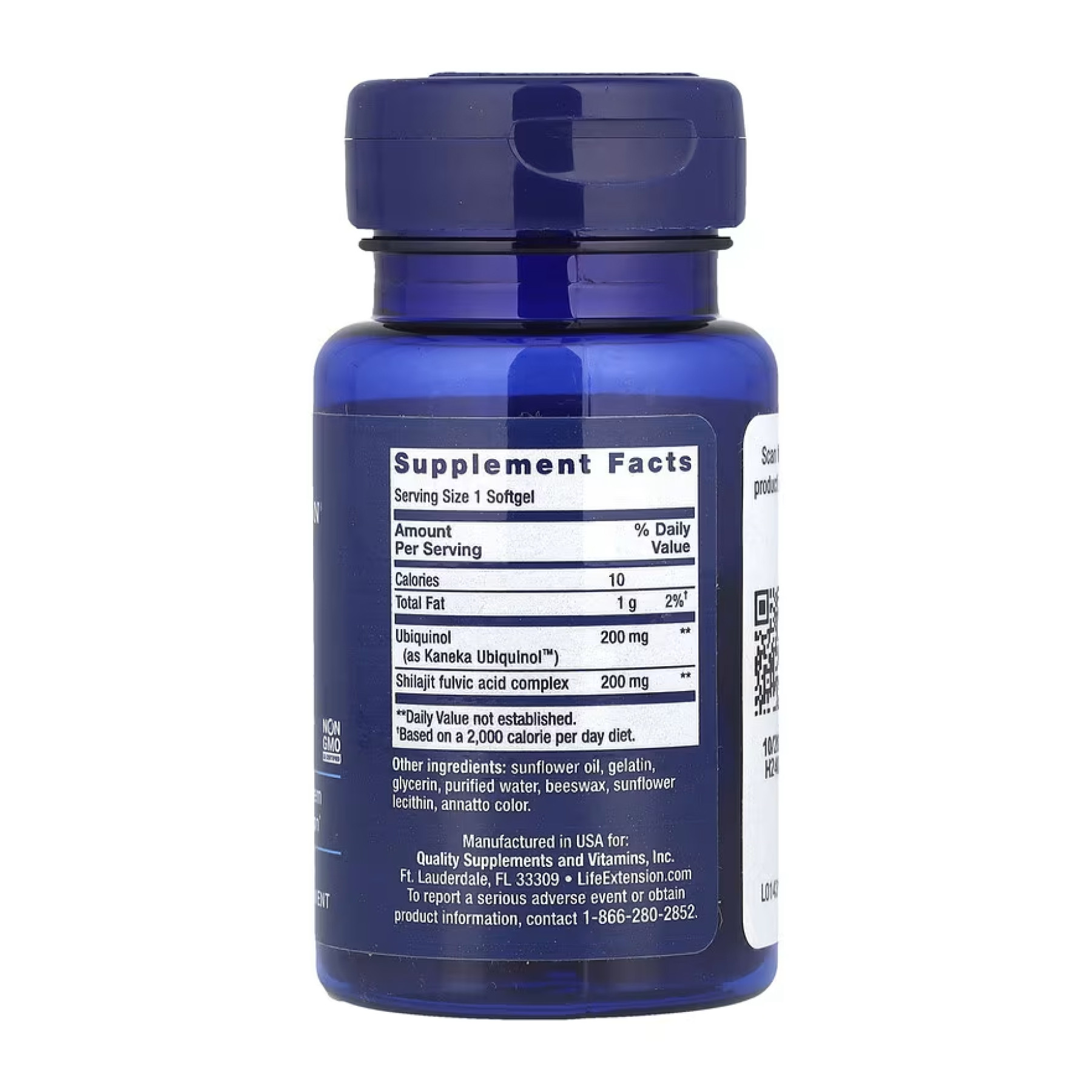 Софт гелеві капсули Life Extension Super Ubiquinol CoQ10 with Enhanced Mitochondrial Support™ 200 mg 2023-10-5205
