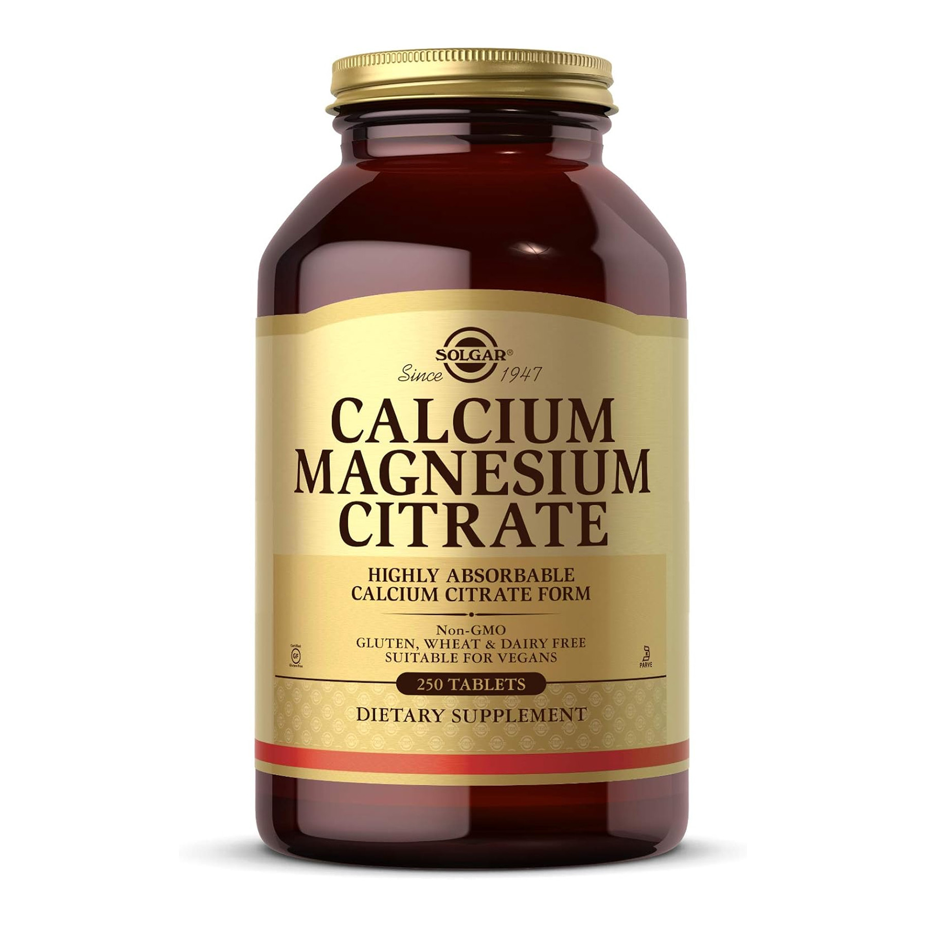 Таблетки Solgar Calcium Magnesium Citrate - 250 tabs 2023-10-6350