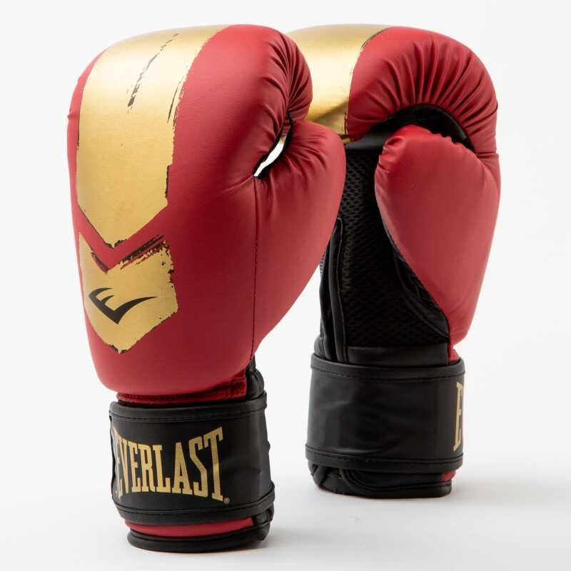 Рукавиці боксерські Everlast PROSPECT 2 BOXING GLOVE червоний, золотий Діт 8 унцій P00002974