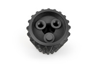 Ролик для фітнесу Adidas Foam Ab Roller чорний Уні 44 x 12,8 x 12,8 см ADAC-11405