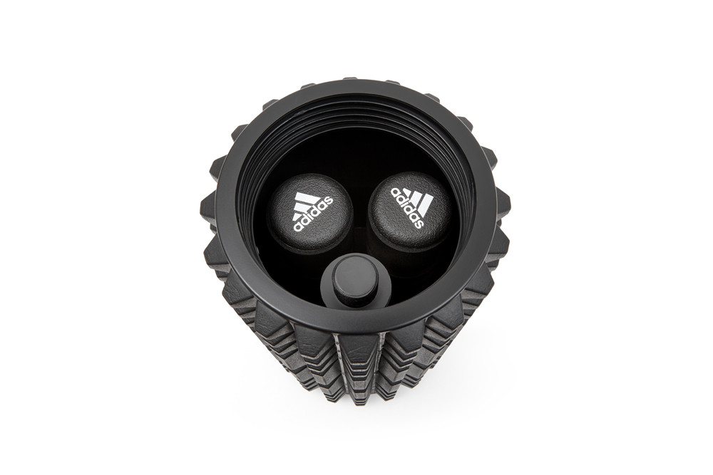 Ролик для фітнесу Adidas Foam Ab Roller чорний Уні 44 x 12,8 x 12,8 см ADAC-11405
