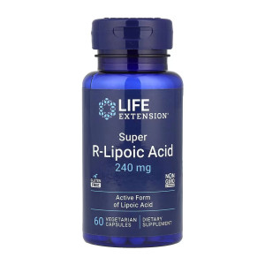 Капсули Life Extension Super R-Lipoic Acid 240 mg - 60 vcaps 2023-10-5202