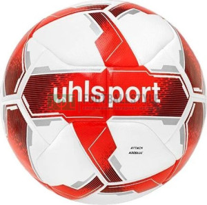 М'яч футбольний Uhlsport ATTACK ADDGLUE біло-червоний 1001751 03 1001751-03