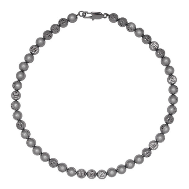 Ланцюгове намисто MISBHV SILVER LOGO CHAIN NECKLACE 231A728