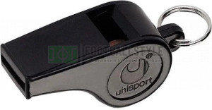 Свисток Uhlsport WHISTLE чорний 1003004 01 1003004-01