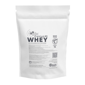 Порошок Whey 80 Premium - 500g Strawberry 2023-10-4199