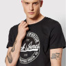 Футболка JJBRAT TEE SS 12200530-Black-Fit:Standard fit Jack&Jones XL Чорний 12200530-BLACK-FIT:STANDA