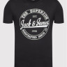 Футболка JJBRAT TEE SS 12200530-Black-Fit:Standard fit Jack&Jones XL Чорний 12200530-BLACK-FIT:STANDA