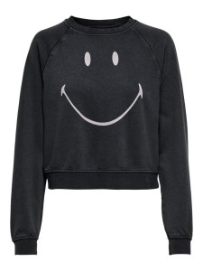 Толстовка ONLSMILEY LIFE L/S SWT 15232823 Black-SMILEY ONLY M Чорний 15232823BLACK-SMILEY