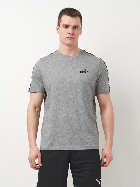 Футболка ESS TAPE Tee 68467403 Puma 3XL Сірий 68467403