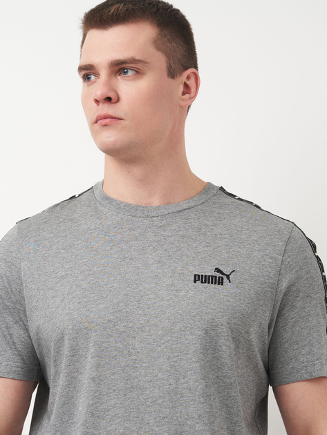 Футболка ESS TAPE Tee 68467403 Puma 3XL Сірий 68467403