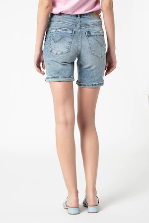 Шорти ONLPAOLA LIFE HW SHORTS BB AZG871 15225320 Light Blue Denim ONLY S Блакитний 15225320LightBlueDenim