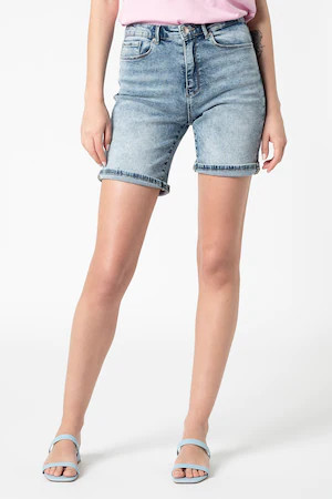 Шорти ONLPAOLA LIFE HW SHORTS BB AZG871 15225320 Light Blue Denim ONLY S Блакитний 15225320LightBlueDenim