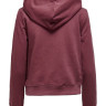 Толстовка ONLFEEL LIFE L/S ZIP HOOD SWT 15240765-Rose Brown ONLY M Бордовий 15240765-ROSE BROWN
