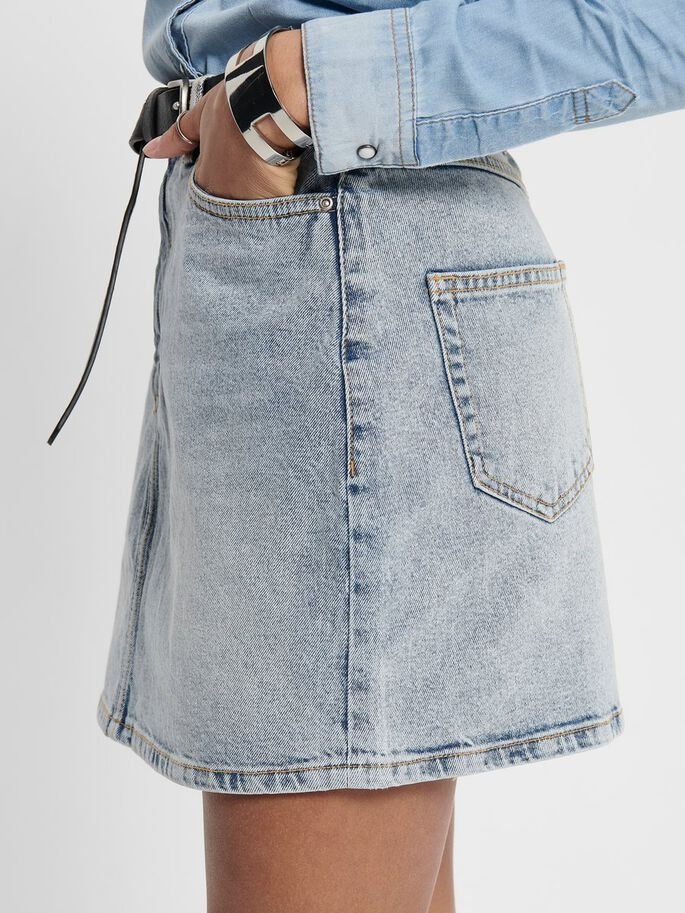 Спідниця ONLROSE LIFE ASHAPE SKIRT BB NAS2630 15196756 Light Blue Denim ONLY 36 Блакитний 15196756LightBlueDeni