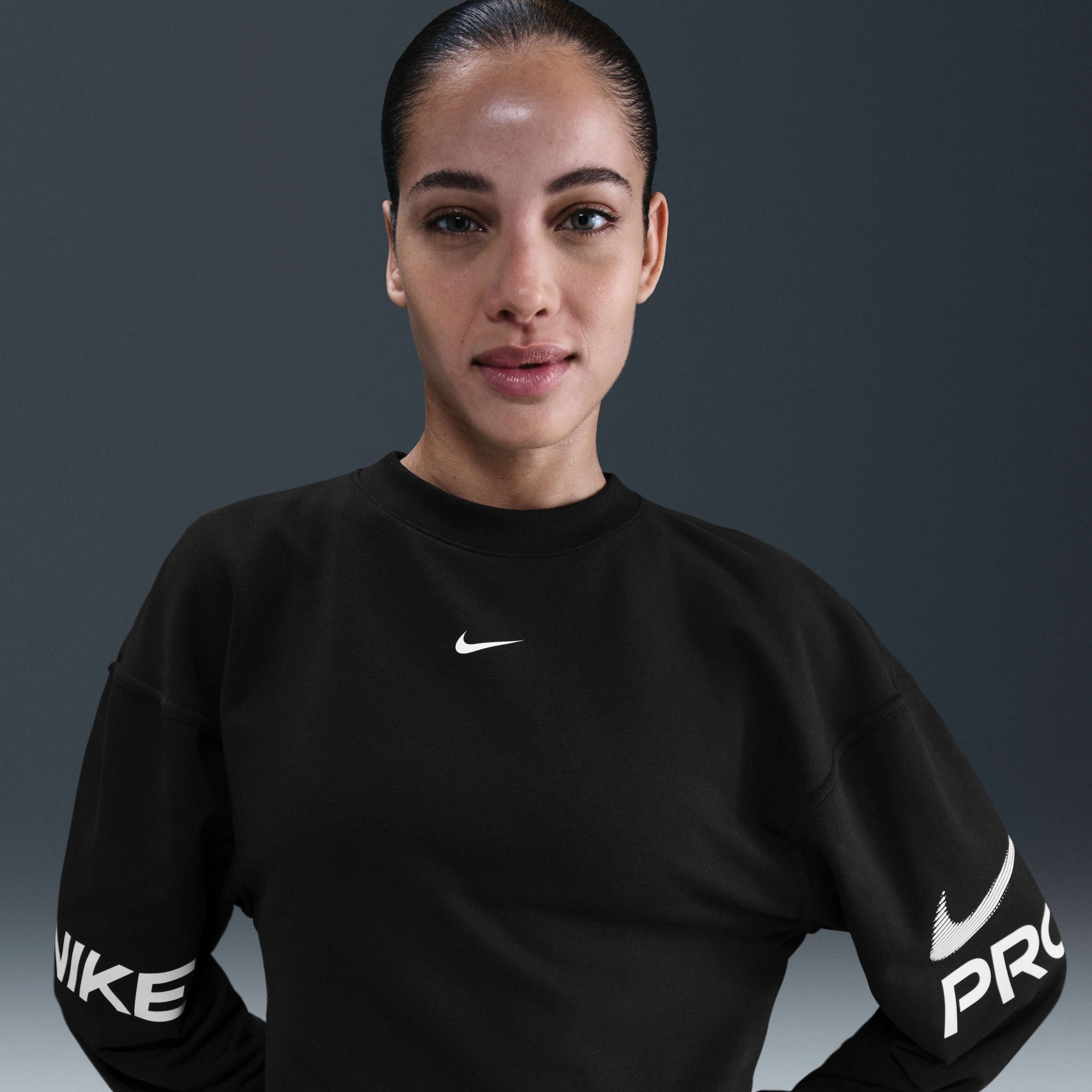 Світшот жіночий Nike Flc Crew Tt Hrx Black HV3591-010