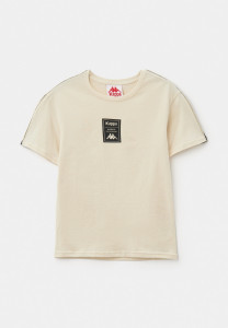 Футболка для хлопчикiв 134772KAP-T0 Kappa 134-140 Бежевий 134772KAP-T0