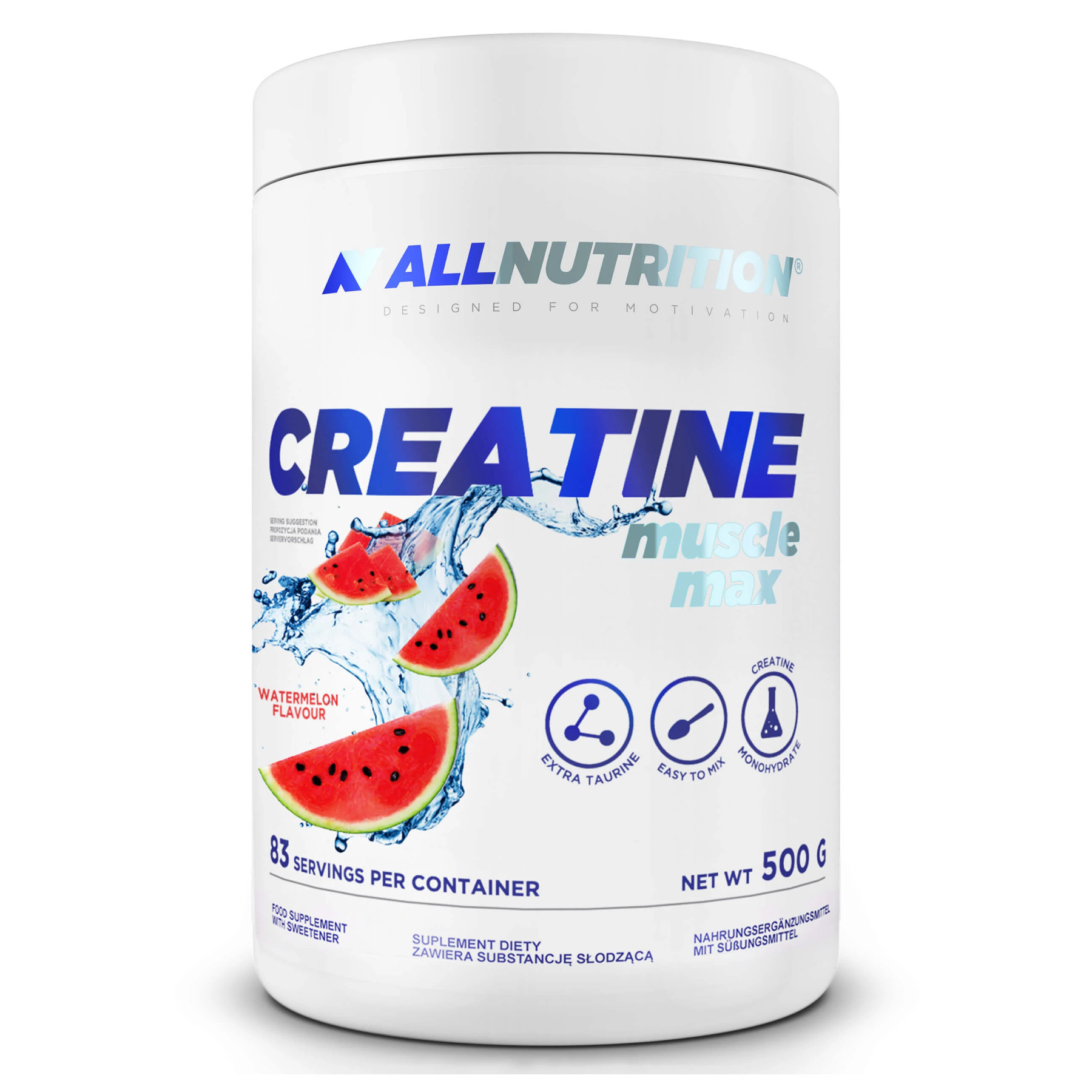 Порошок Creatine Muscle Max - 500g Watermelon 100-54-3993630-20