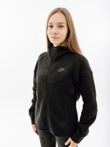 Толстовка Nike W NSW TCH FLC WR FZ HDY FB8338-010