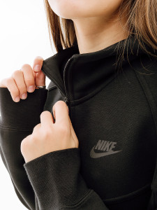 Толстовка Nike W NSW TCH FLC WR FZ HDY FB8338-010