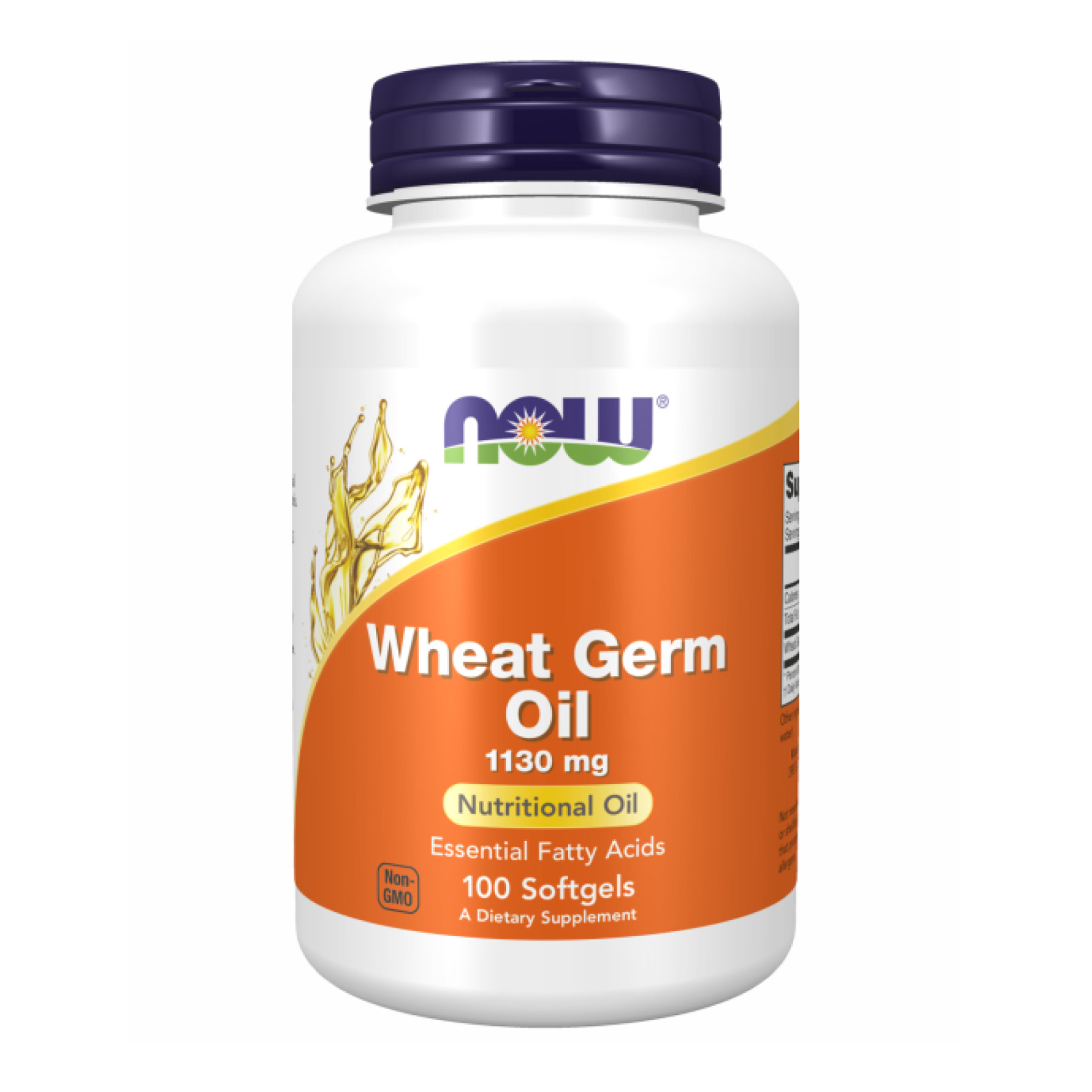 Софт гелеві капсули Wheat Germ Oil 1130mg - 100 sgels 2022-10-2387