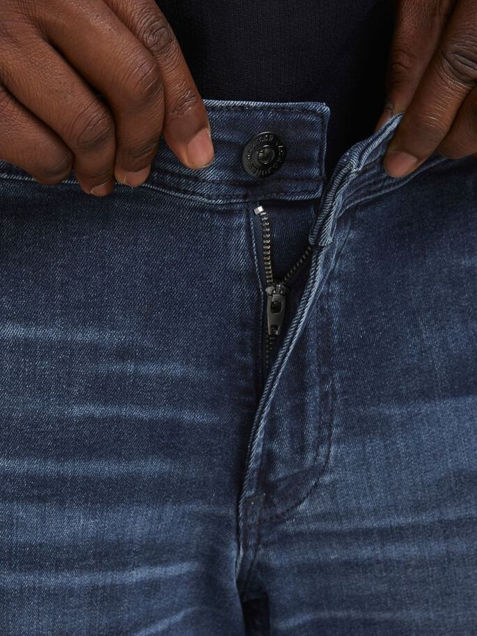 Джинси JJIGLENN JJORIGINAL AM 812 NOOS PLS 12188522-Blue Denim Jack&Jones PLUS 40/32 Темно-синій 12188522-BLUE DENIM