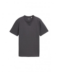 Футболка Basic cotton T-shirt 1045627-10899 Tom Tailor L Сірий 1045627-10899