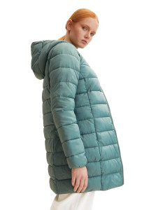 Куртка lightweight puffer coat 1031391-19643 Tom Tailor L Блакитний 1031391-19643