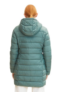 Куртка lightweight puffer coat 1031391-19643 Tom Tailor L Блакитний 1031391-19643
