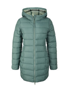 Куртка lightweight puffer coat 1031391-19643 Tom Tailor L Блакитний 1031391-19643