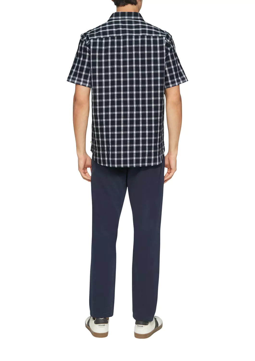 Сорочка Regular fit 2161420.59N1 s.Oliver L Темно-синій 2161420.59N1