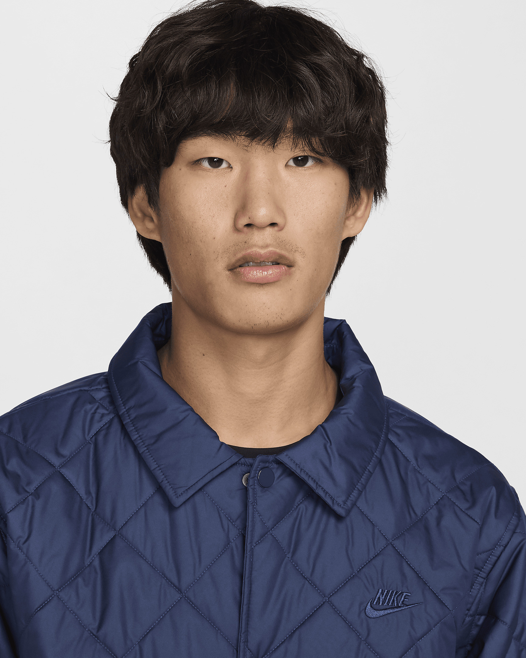 Куртка чоловіча Nike Club Lightweight Quilted Therma-Fit Insulated Blue FZ0634-410