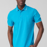 Футболка поло Cotton blend polo shirt 2161571-6259 s.Oliver L Блакитний 2161571-6259