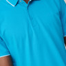 Футболка поло Cotton blend polo shirt 2161571-6259 s.Oliver L Блакитний 2161571-6259