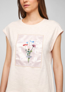 Футболка LOOSE FIT 14.103.32.X056-40D0 s.Oliver 34 Кремовий 14.103.32.X056-40D0