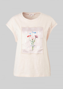 Футболка LOOSE FIT 14.103.32.X056-40D0 s.Oliver 34 Кремовий 14.103.32.X056-40D0