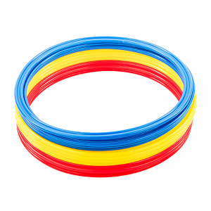 Кільця спортивні 12 шт (4 Червоні+4 Жовті+4 Сині) AVK3-610-739-463