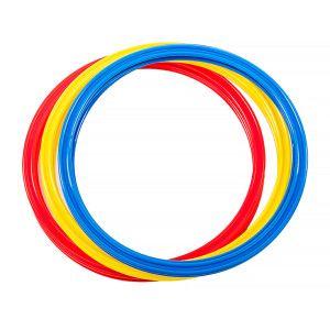 Кільця спортивні 12 шт (4 Червоні+4 Жовті+4 Сині) AVK3-610-739-463