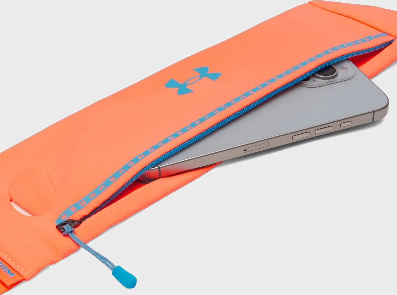 Сумка на пояс Under Armour Velociti Run Belt помаранчевий 33,3 х 8,9 см 1388914-824