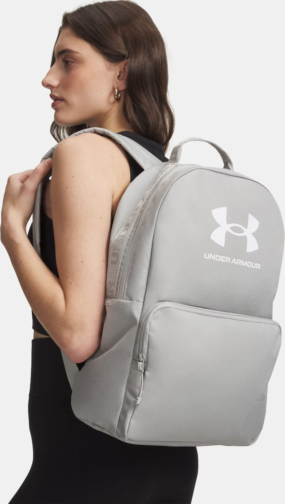 Рюкзак Under Armour Essential Backpack 25L сірий 30 х 45 х 13 см (1378415-069) 1378415-069
