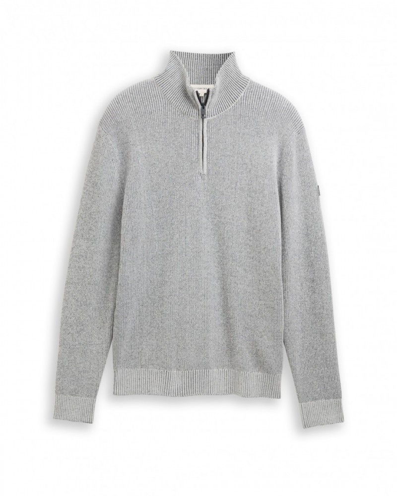 Кофта men's sweater 1049469-39208 Tom Tailor XL Сірий 1049469-39208