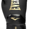 Рукавиці боксерські Everlast ELITE 2 BOXING GLOVES чорний, золотий Уні 10 унцій P00003270