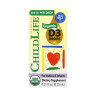 Рідина ChildLife Essentials Organic Vitamin D3 Drops - 6.25 ml 2023-10-3469
