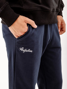 Штани AUSTRALIAN ESSENTIAL FLEECE PANTS RIB BOTTOM LSUPA0010-200