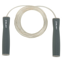 Скакалка швидкісна з підшипниками Zelart 3м сірий FI-4880, Цвет Серый, Размер (Европа) - 1SIZE FI-4880