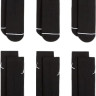 Шкарпетки Nike U J ED CUSH PLY CREW 6PR - 144 чорний 42-46 (HV6228-010) HV6228-010