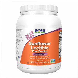 Порошок Sunflower Lecithin Pure Powder 1lb - 454g 2022-10-2063