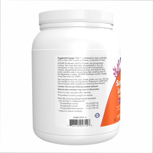 Порошок Sunflower Lecithin Pure Powder 1lb - 454g 2022-10-2063