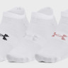 Шкарпетки UA Essential No Show 3pk білий Уні MD 1361459-100